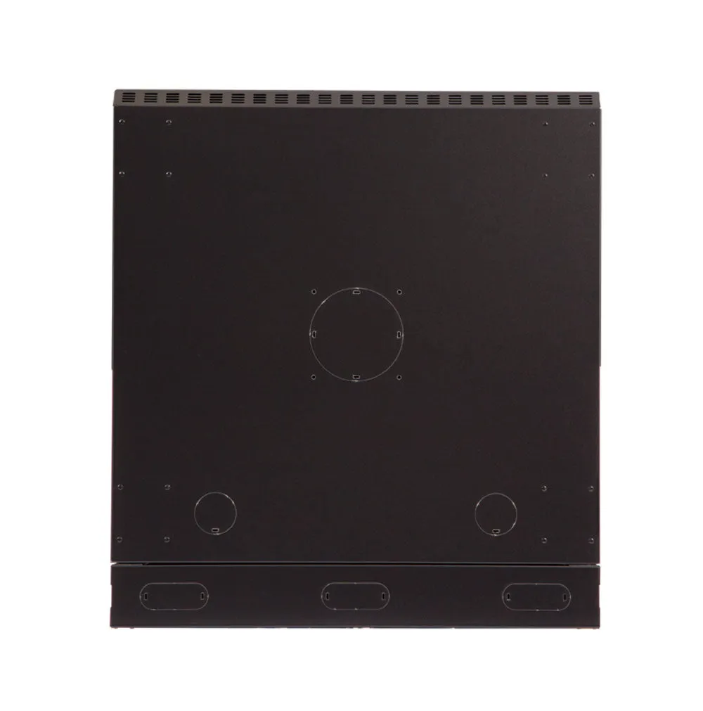 Kendall Howard 18U LINIER® Swing-Out A/V Wall Mount Cabinet - Solid Door (3131-3-001-18)